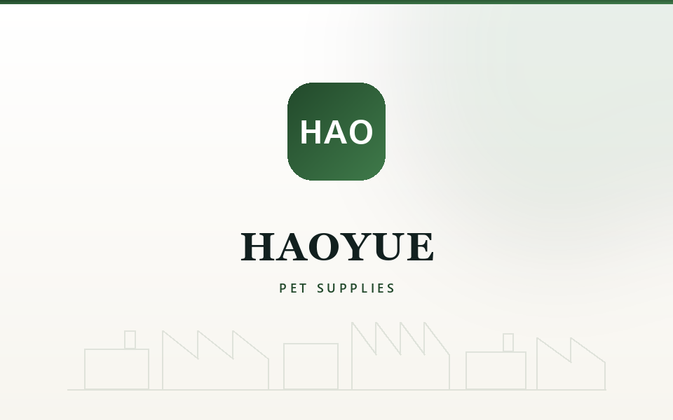 Nantong Haoyue Pet Products Co., Ltd. factory in Jiangsu