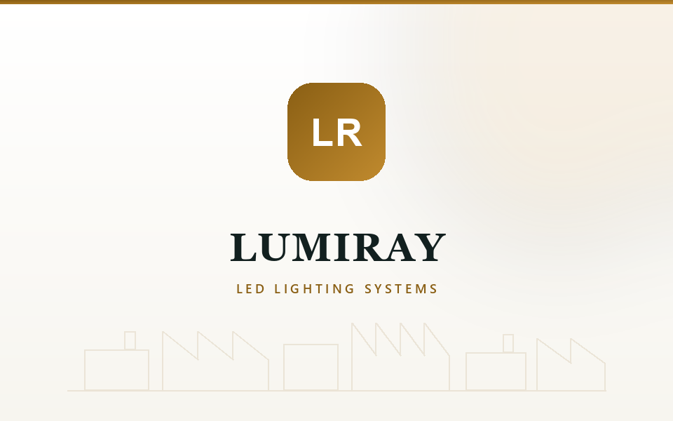 Shenzhen LumiRay Lighting Co., Ltd. factory in Guangdong